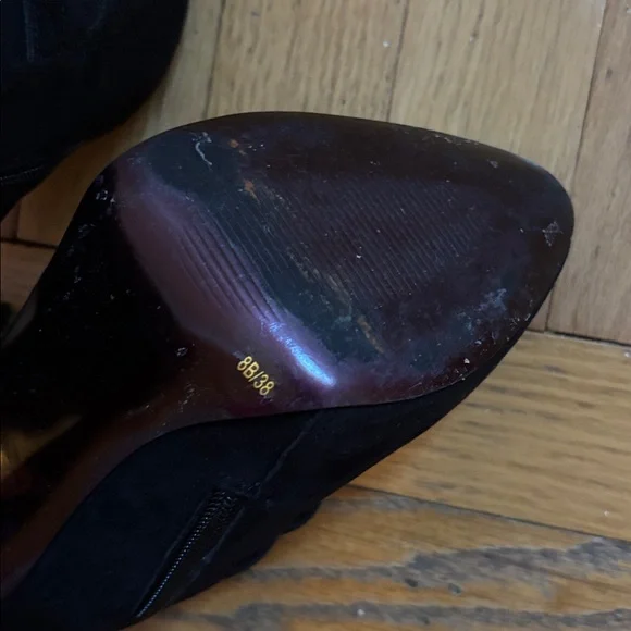 Jessica Simpson Black suede high heels size 8 - Picture 8 of 9